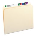 Smead Manila File Folders, Straight Tab, Letter Size, PK100 10300
